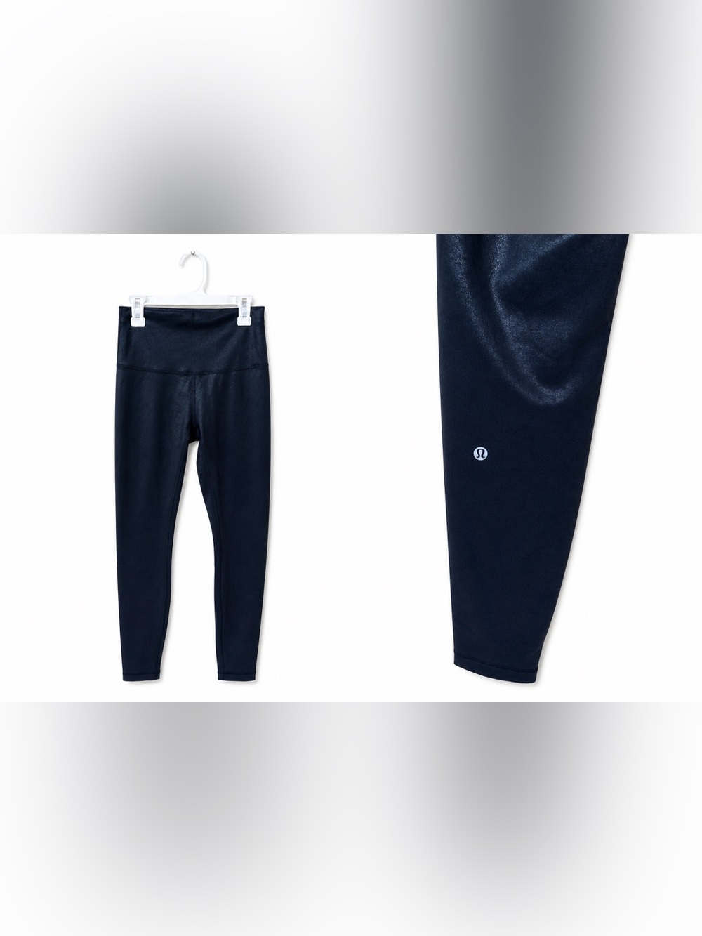 Lululemon Wunder Under Shiny/Metallic Leggings